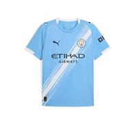 Puma Men's Home Jersey Manchester City FC 25/26 - Team Light Blue x White - Large