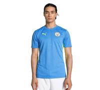 Puma Mens Manchester City FC Training Shirt 2024 2025 Blue M