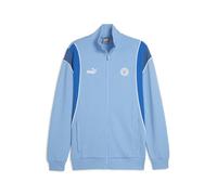 PUMA Manchester City Ftblarchive Track Jacket, Light Blue/Racing Blue, size Large