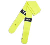 PUMA Mens Manchester City Graphic Socks Yellow Size UK 12-2