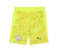 PUMA Men's Manchester City Shorts Goalkeeper 2025/26 - Yellow- Size: XL