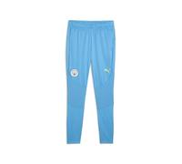 PUMA Men's Manchester City Training Pants, Magic Blue Yellow Glow, L