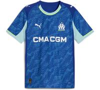 Puma Mens Marseille Third Shirt 2025 2026 Adults Short Sleeve Domestic Crew Neck