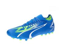 PUMA Men's Match MG Soccer Shoe, Ultra Blue White-PRO Green, 6.5 UK