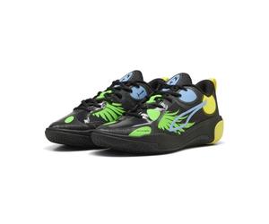 Puma Men's MB World.01 Basketball Shoes, Puma Black Lemon Crush, 44.5 EU