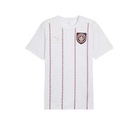 Puma Mens MCFC Prematch SS Jersey, White/Jasper, S UK