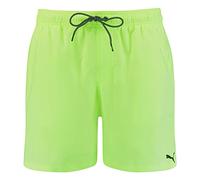 PUMA Mens Medium Length Swim Shorts Board Shorts, Fizzy Yellow, X-Small