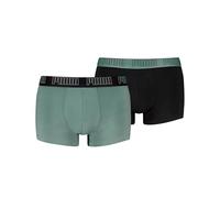 PUMA Men's Everyday Trunk, Olive Green/Black, M (Pack of 2)