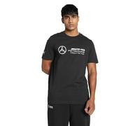 PUMA Mens Mercedes-AMG Petronas F1 ESS Logo T-Shirt PUMA Black S