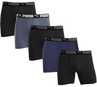 Puma Men's Microfiber Boxer Brief, 5-pack