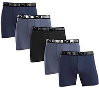 Puma Men's Microfiber Boxer Brief, 5-pack