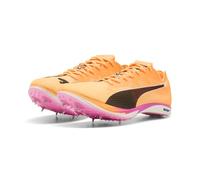 PUMA Mens Mid Distance Nitro Elite 3 & Field Distance Spikes Running Sneakers Shoes - Orange