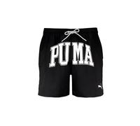 PUMA Men's Mid Length Shorts, Black,