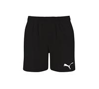 PUMA Men's Mid Length Swim Shorts, Black, S
