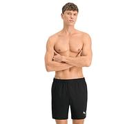 Puma Mid-Length Swim Shorts, Black - Medium