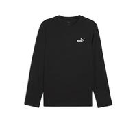 PUMA Men's No.1 Essentials Logo Long Sleeve T-Shirt, Black, 3XL