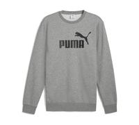PUMA Mens No. 1 Logo Fl Crew Sweats, Medium Gray Heather, 4XL EU