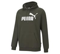 PUMA Mens No1 OTH Hoodie Forest Night S Dark Green - White