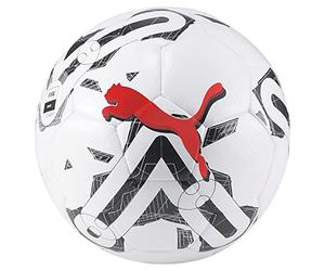 PUMA Men's Orbita 4 HYB FIFA Basic Football 5 White Black Red