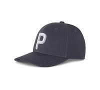PUMA Men's P Snapback Golf Cap Hat - Navy Blazer, One Size (022537)