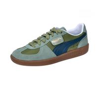 Puma Mens Palermo Leather Shoes, Green, 4.5