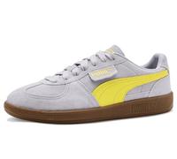 Puma Mens Palermo Leather Shoes, Vibrant Silver/Gum, 9