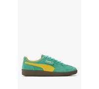 PUMA Mens Palermo Trainers In Jade Frost-Fresh Pear-Gum Mens Shoe Size: 11, Colour: Green Fabric