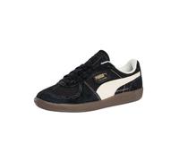 PUMA Men's Palermo Vintage Trainers, Black/Frosted Ivory/Gum, 8.5 UK