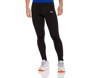 PUMA Men's PE Running Long Tights - Black/Black, XX-Large
