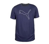 PUMA Men's Performance Cat Tee (Available in Big and Tall Sizes) T-Shirt, Peacoat, S