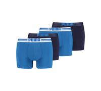 PUMA Men's Placed Logo Boxer Shorts Ecom in Pack of 4 in S To XL
