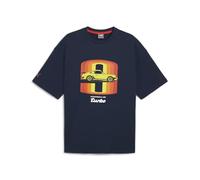 PUMA Men's Porsche Legacy 911 Graphic Tee, Club Navy, Medium