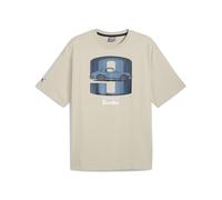 PUMA Men's Porsche Legacy Graphic T-Shirt, Desert Dust 911, Large