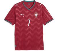 Puma Mens Portugal Ronaldo Home Shirt World Cup 2026 Short Sleeve V-neck