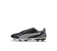 PUMA Unisex Adults King PRO FG/AG Soccer Shoe, PUMA Black-PUMA White-Cool Dark Gray, 7 UK