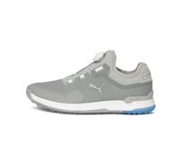 PUMA Men's Proadapt Alphacat Disc Golf Shoe, High Rise Silver-Ibiza Blue, 7.5 UK