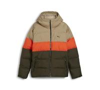 PUMA Men's Puffer Jacket, Dark Olive Green, XL