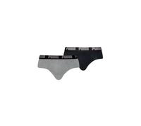 Puma Men's Puma Basic Men's Briefs (2 Pack) Boxer briefs Not Applicable, Dark Gray Melange/Black, L