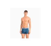 Puma Placed Logo Mens Boxer 2 Pack - Multicolour Cotton - Size Large