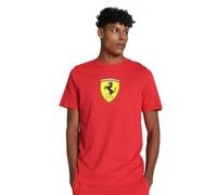 PUMA Mens Race Big Shield T-Shirt Coloured Rosso Corsa L