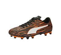 Puma - Mens Rapido Iii Fg/Ag Shoes, Color Puma Black/Puma White/Dragon Fire, Size: 9.5 UK