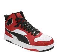 PUMA Men's Rbd Break Mid Shoes Sneaker, White-black-for All Time Red Ah25, 13 UK