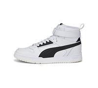 PUMA Men's RBD Game Sneaker, Puma White-puma Black-puma Team Gold, 10.5 UK