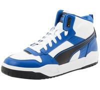 PUMA Men's Rbd Tech Mid Shoes Sneaker, White-Black-Cobalt Glaze, 10 UK