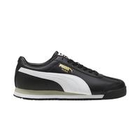 PUMA Men's Roma Sneakers, 24 Black-White-Smokey Gray, 11.5
