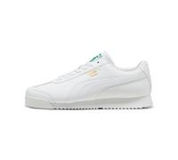 PUMA Men's Roma Sneaker, White-Archive Green Ah23, 10.5 UK