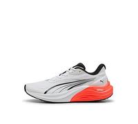 PUMA Men's Electrify Nitro 4 Road Running Shoe, White-Glowing RED Black, 9 UK