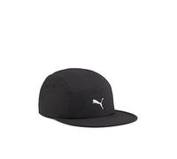 Puma Unisex Running Essential 5 Panel Cap, Puma Black, Men Puma Black