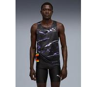 Puma Mens Running Raceday Ultraspun Printed Singlet, Purple, Size 2Xl, Men Purple