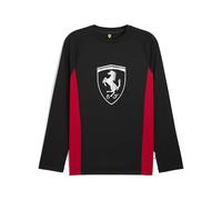 PUMA Men's Scuderia Ferrari HP Lifestyle Long-Sleeved Shirt, black, XXL